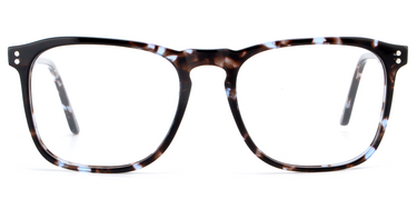 Men Cristal Eyeglasses: Stevie -  Blue Tortoise - SpecSMART Eye Clinic (Front View)